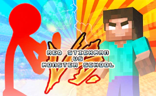 Red Stickman vs Monster School Preview