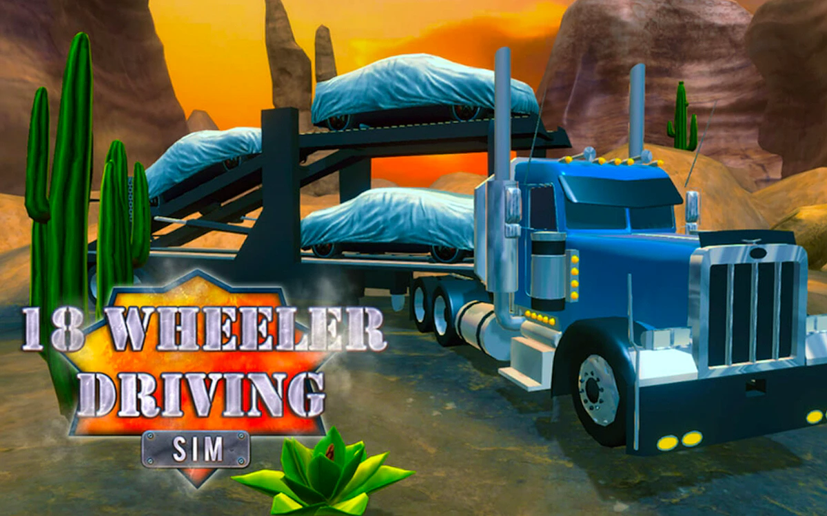 18 Wheeler Driving Sim Game