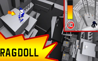 Ragdoll Physics Push Game