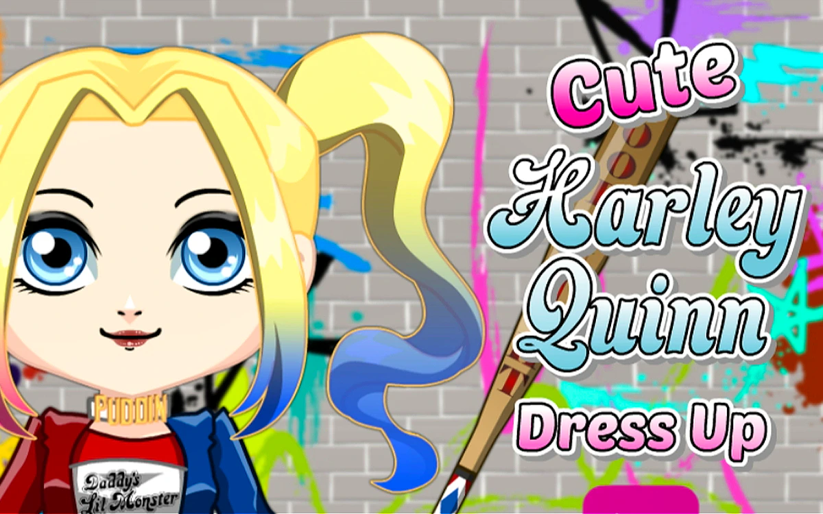 Cute Harley Quinn Dress Up Game