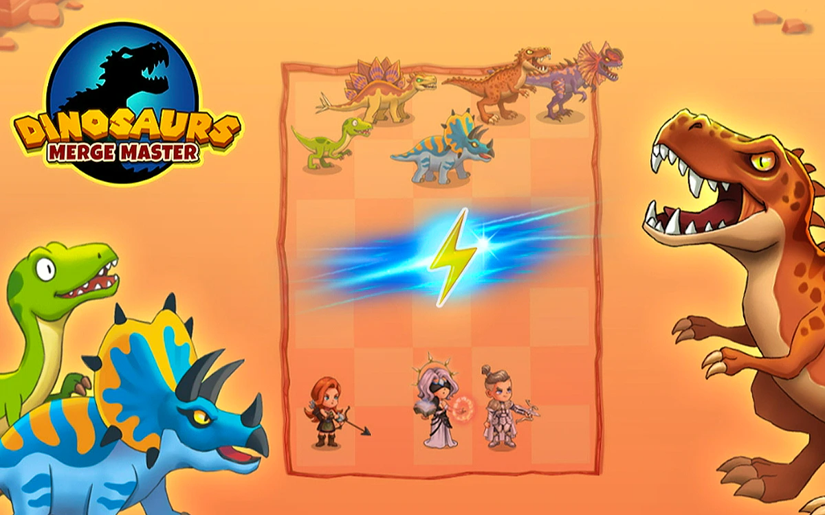 Dinosaurs Merge Master Game Preview