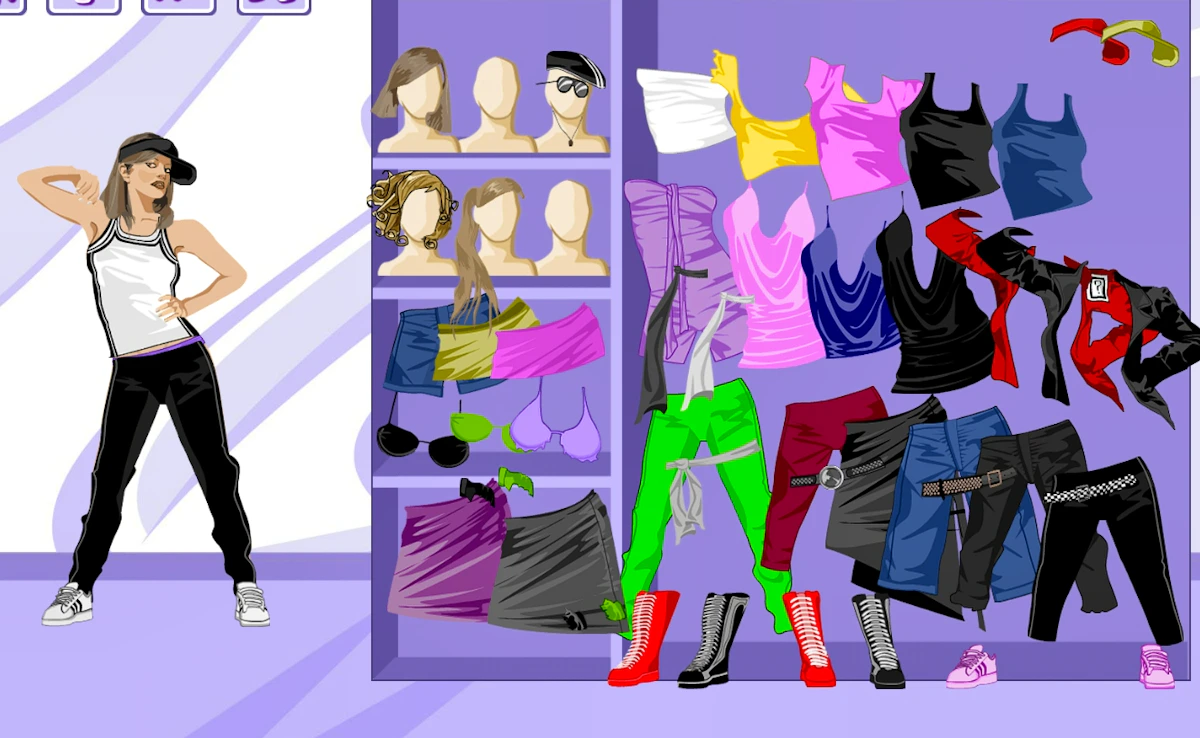 Popstar Dress Up Game
