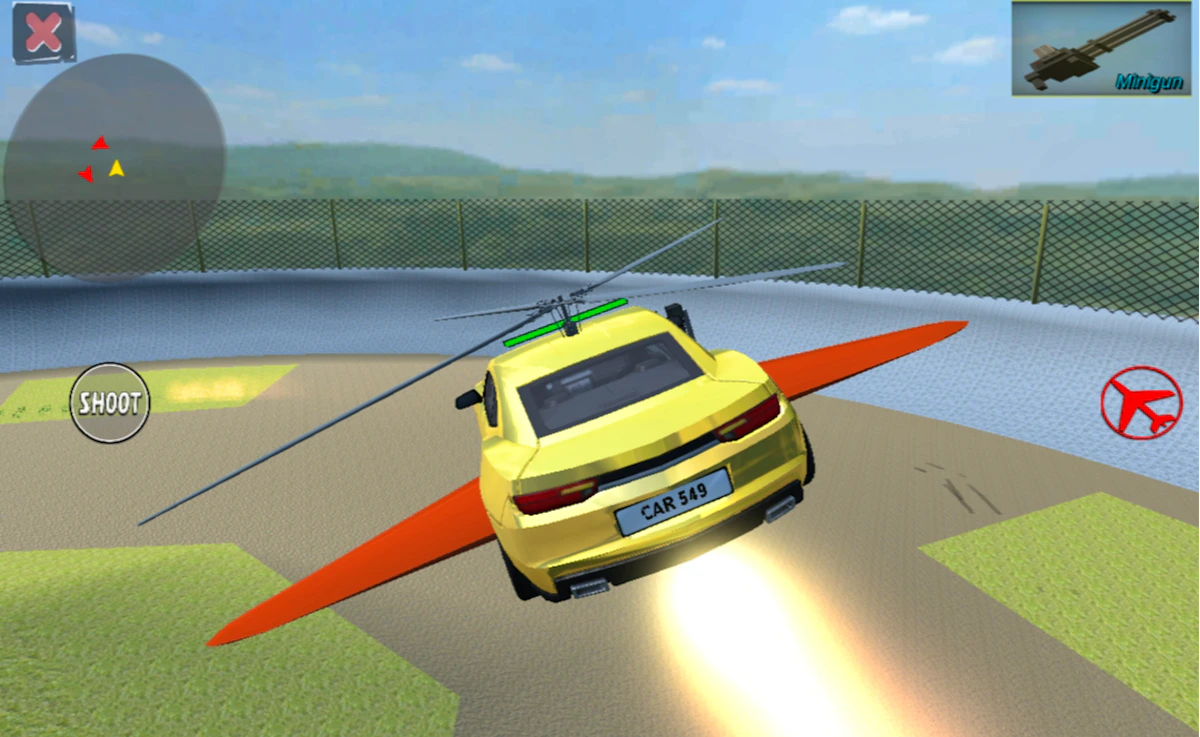 Supra Crash Shooting Fly Cars Game