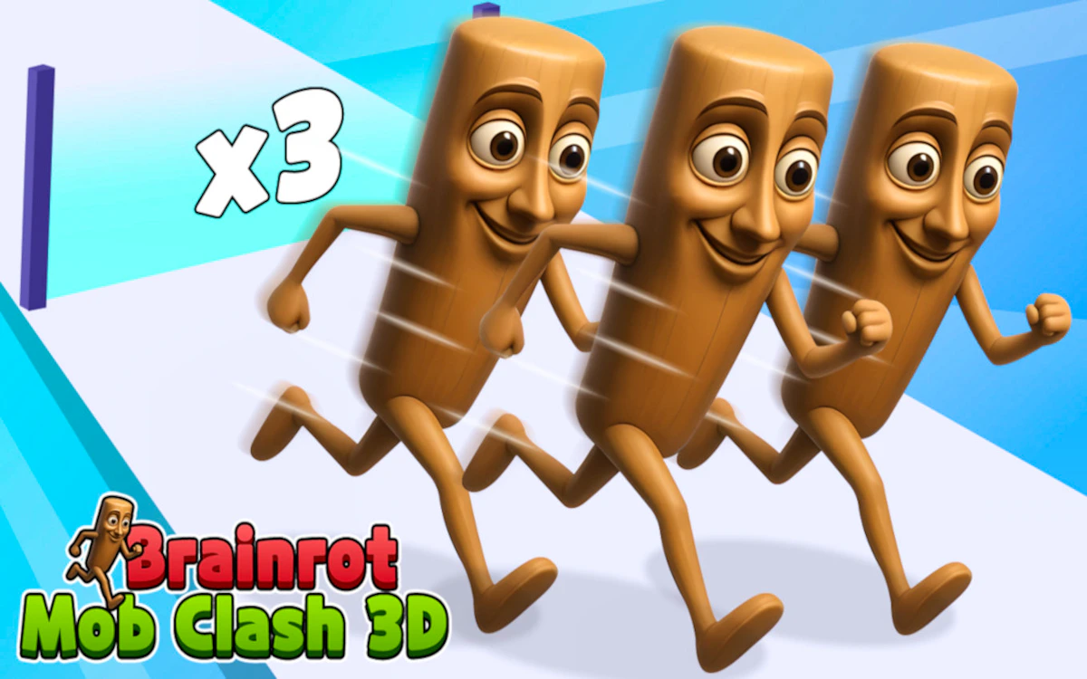 Brainrot Mob Clash 3d Game