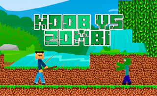 Noob vs Zombie Game Cover