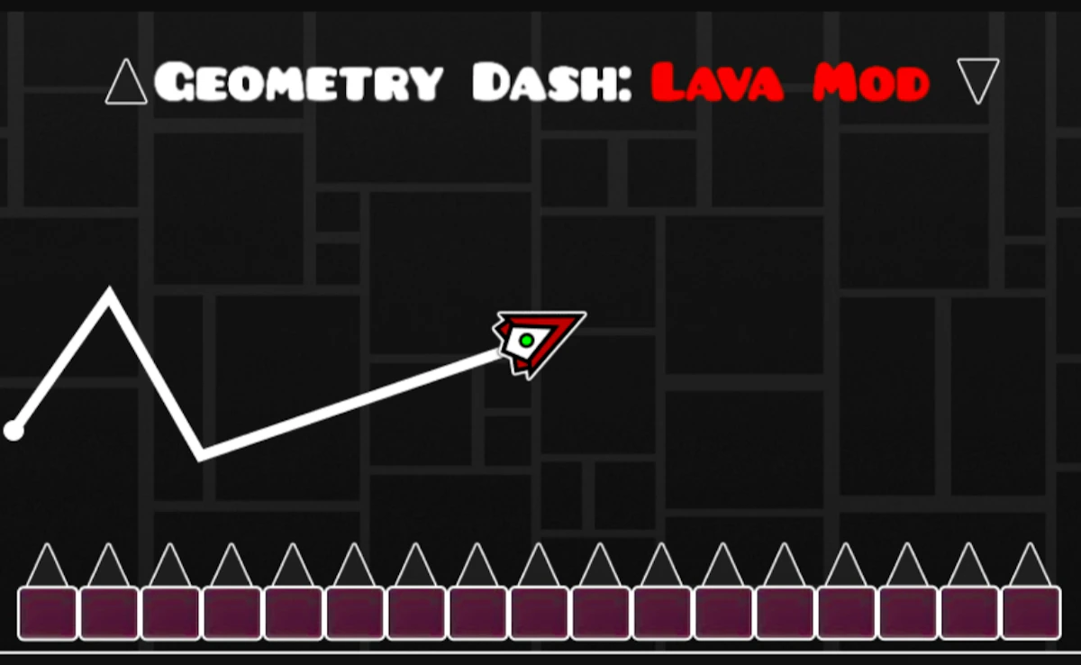 Geometry Dash: Lava Mode Preview