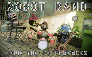 Robot Band - Find the differences Preview