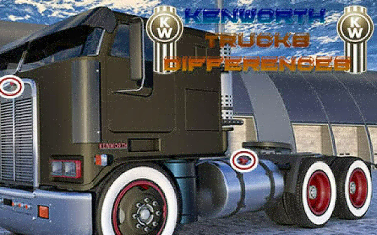 Kenworth Trucks Differences:play Kenworth Trucks Differences online for free on GamePix Preview