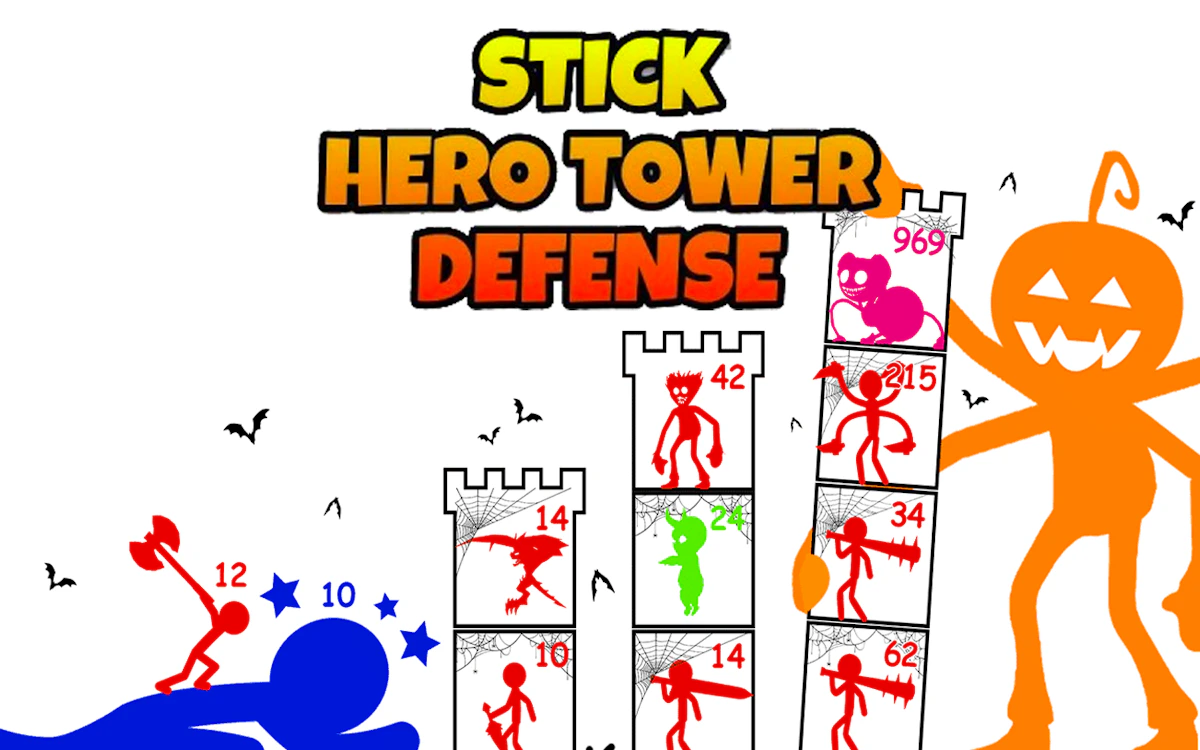 Stick Hero Tower Defense Preview