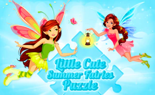 Little Cute Summer Fairies Puzzle Preview