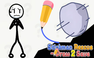 Stickman Rescue Draw 2 Save Preview