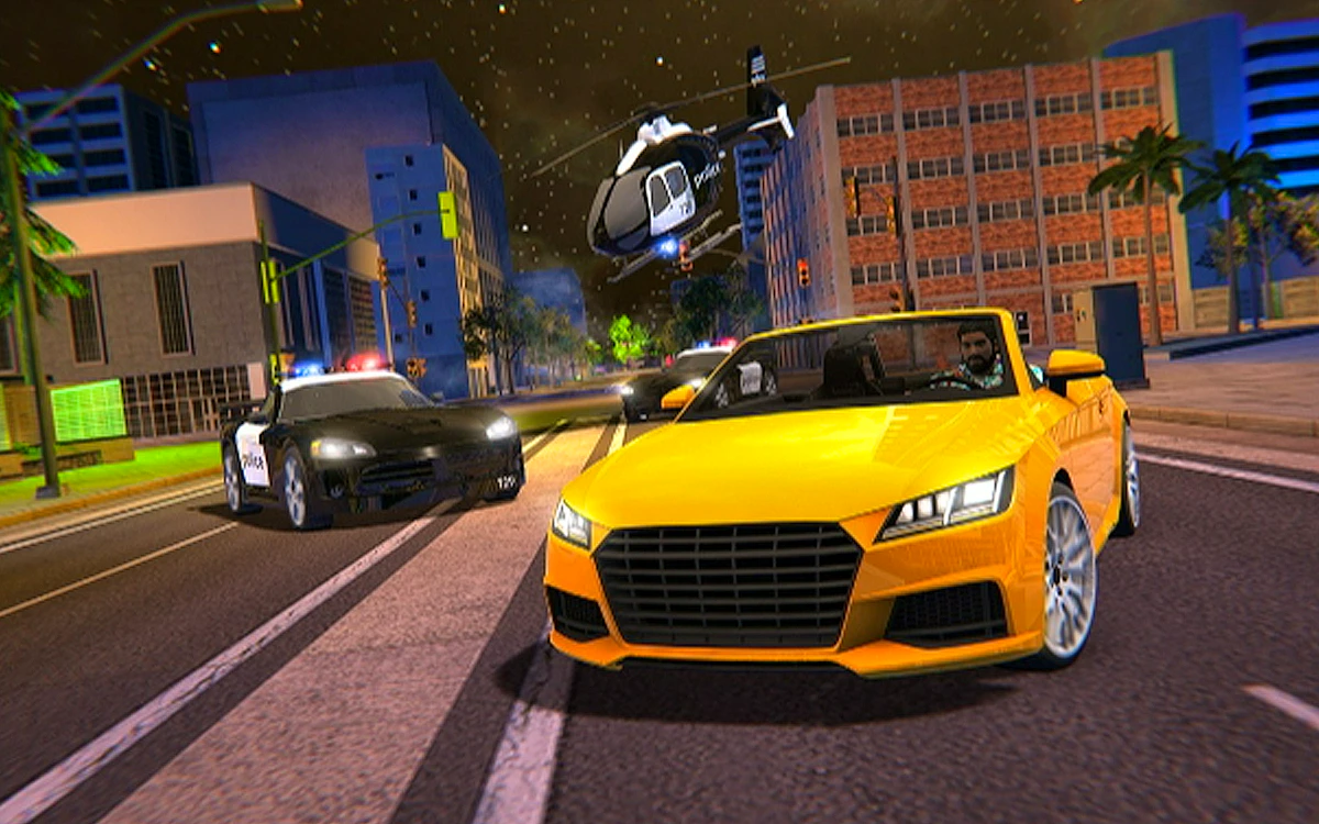 Gangster Shooting Police Game Preview