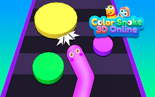 Color Snake 3D Online Preview