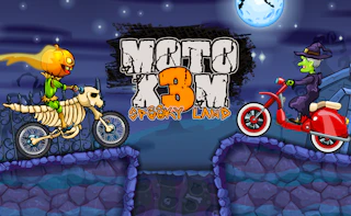 Moto X3M: Spooky Land Preview
