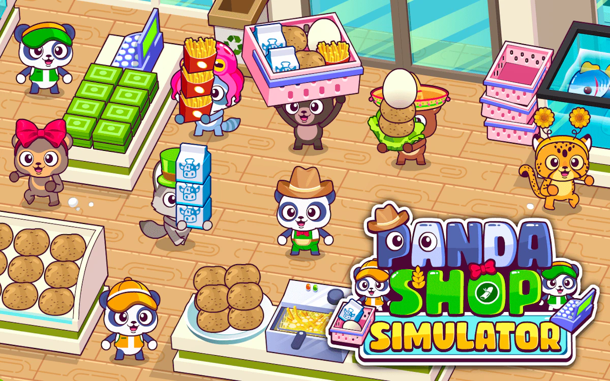 Panda Shop Simulator Game Thumbnail