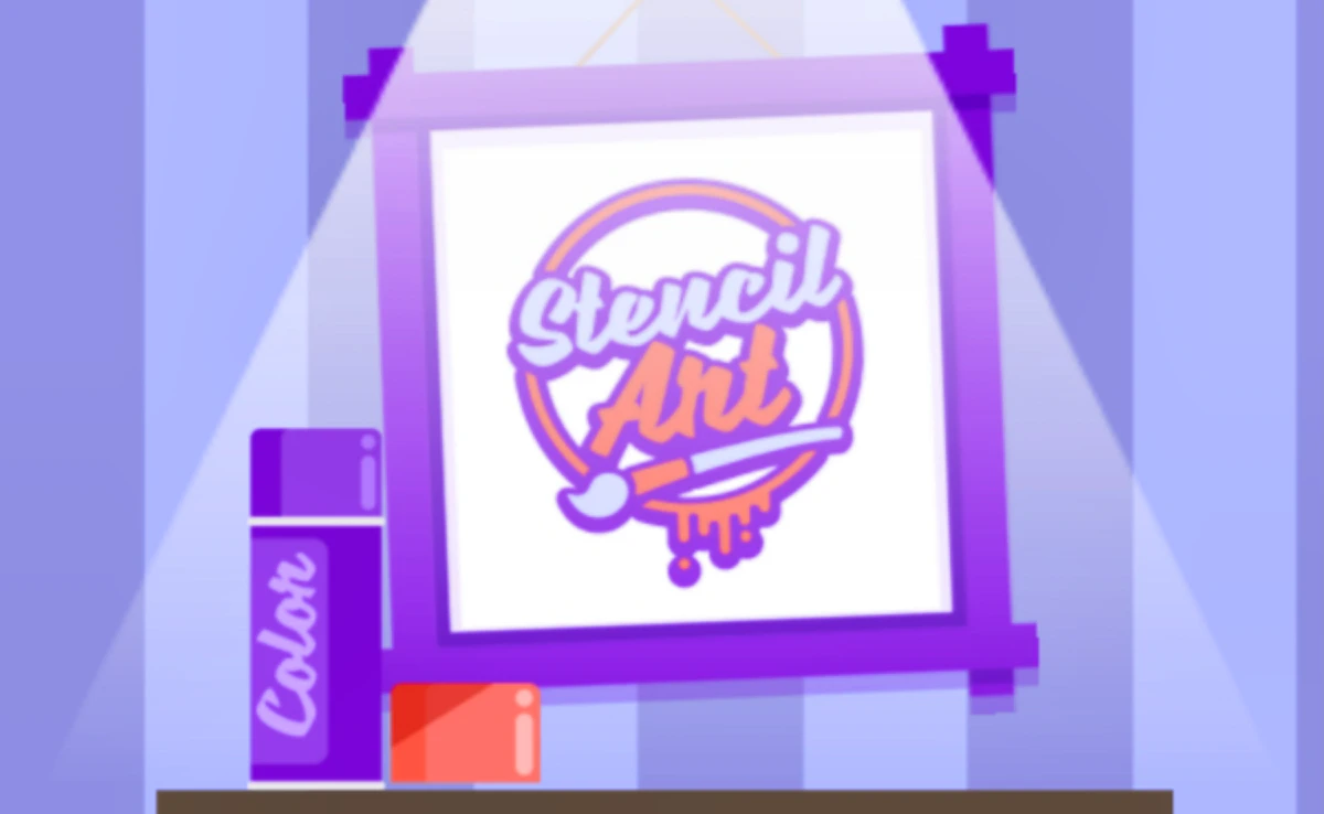 Stencil Art Game