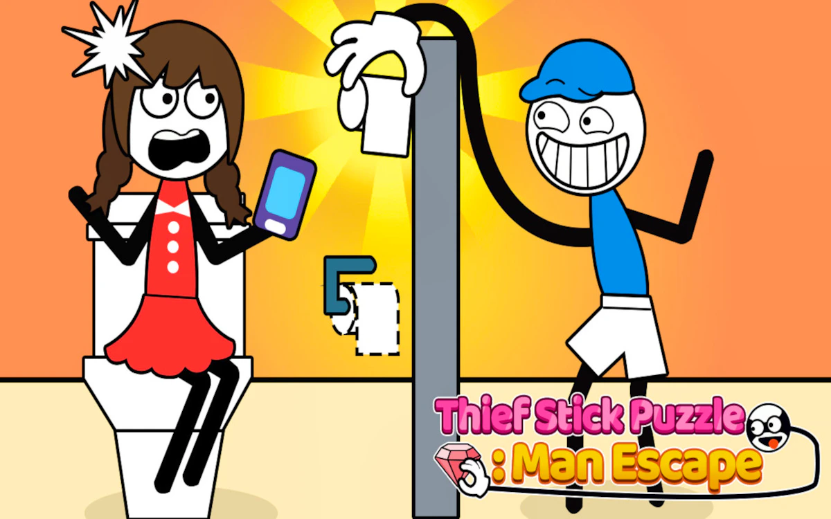 Thief Stick Puzzle Man Escape Preview