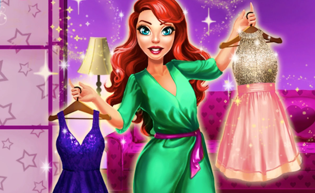 Mermaid Princess Fashion Day Game