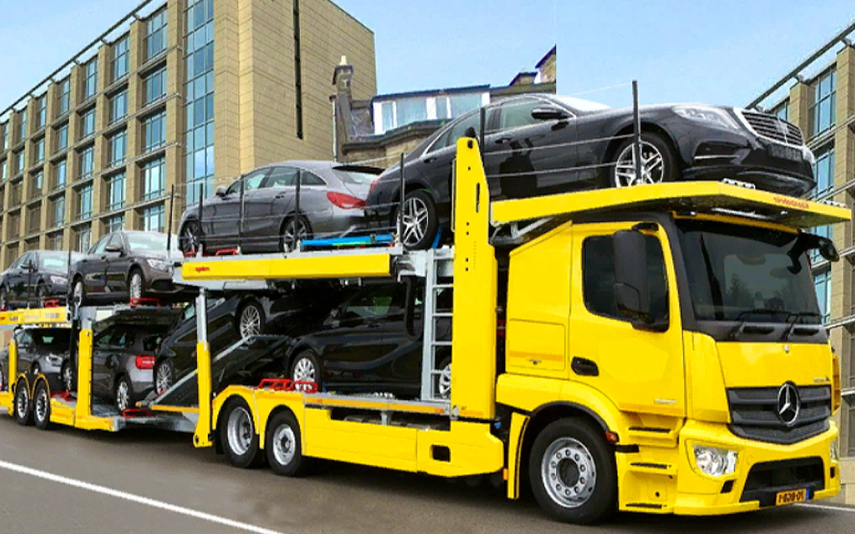 Car Carrier Trailer Preview