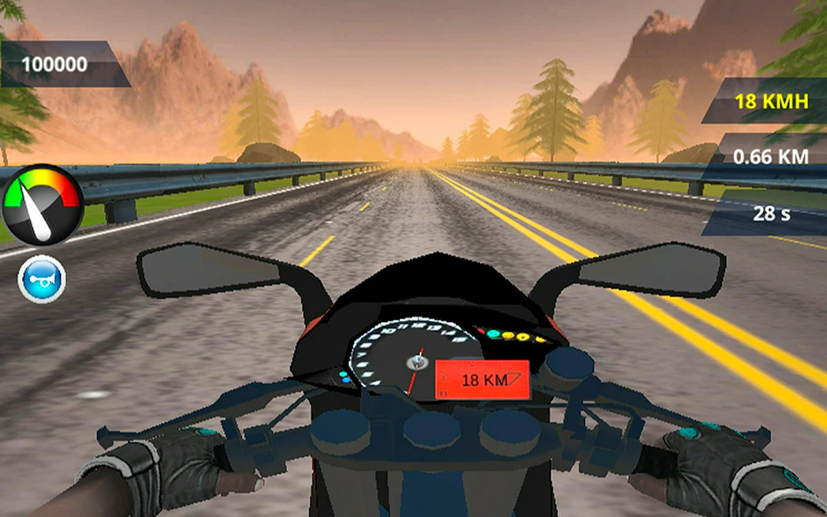 Highway Motorcycle Game