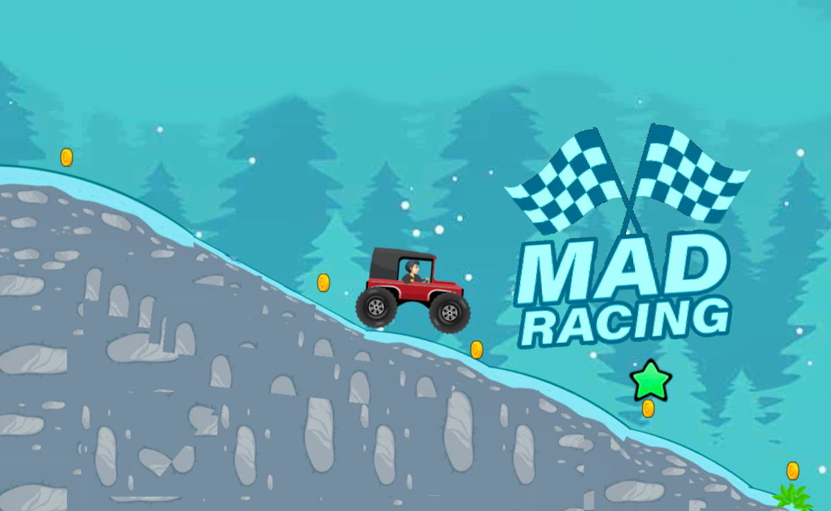 Mad Racing-Hill Climb Game