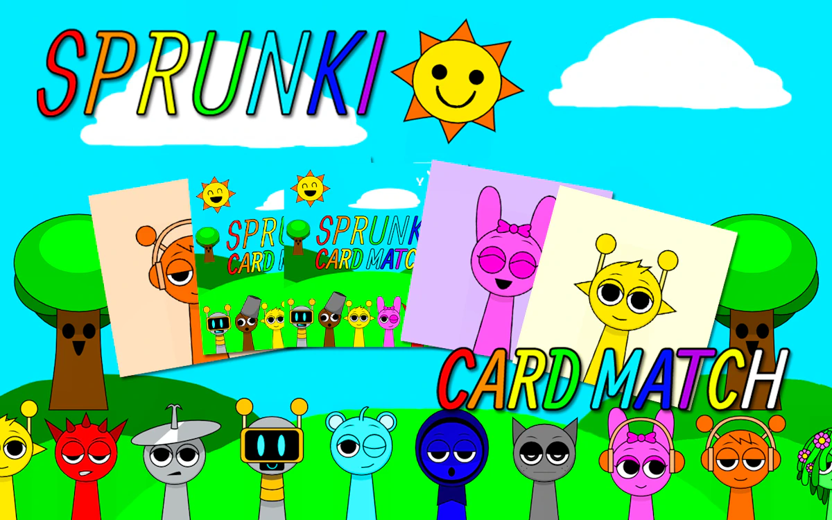 Sprunki Memory Card Match Game