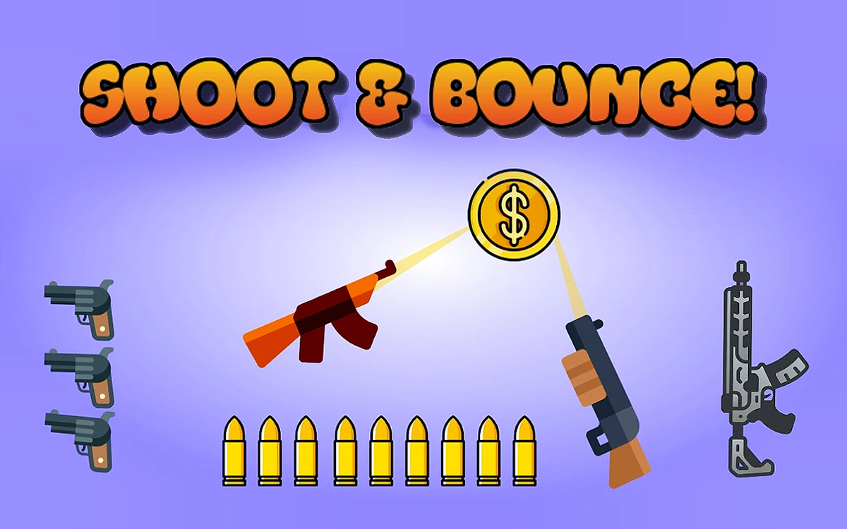 Shoot & Bounce Game