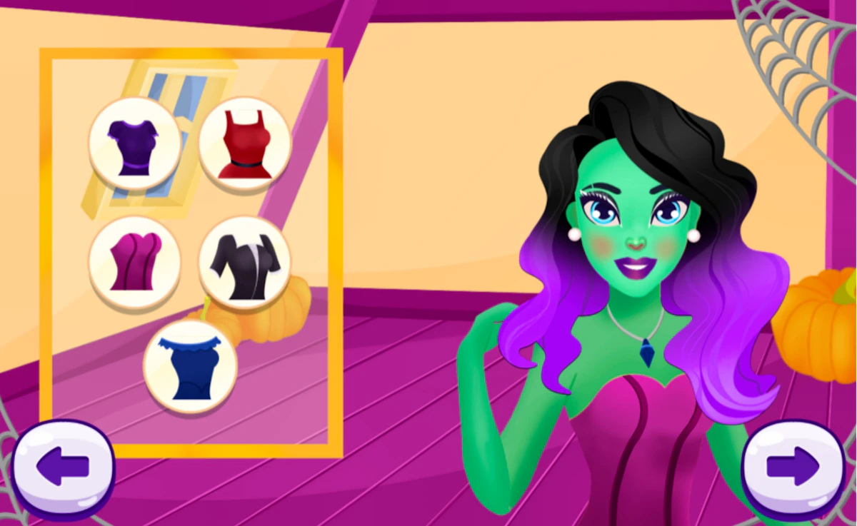 Witch Beauty Salon Game