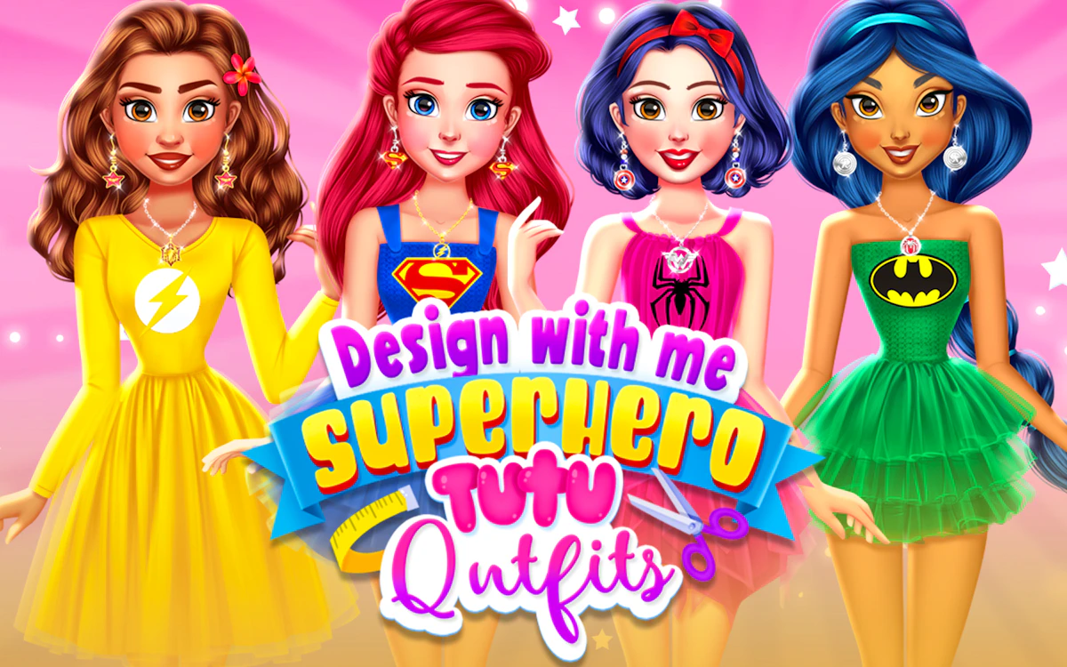 Design With Me Superhero Tutu Outfits Game