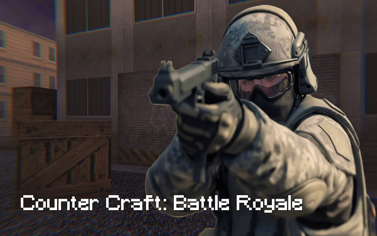 Counter Craft Battle Royale Game Screenshot