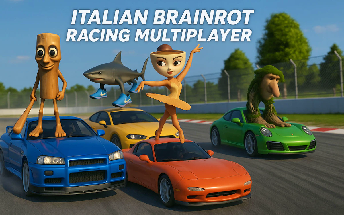Italian Brainrot Racing Multiplayer Preview