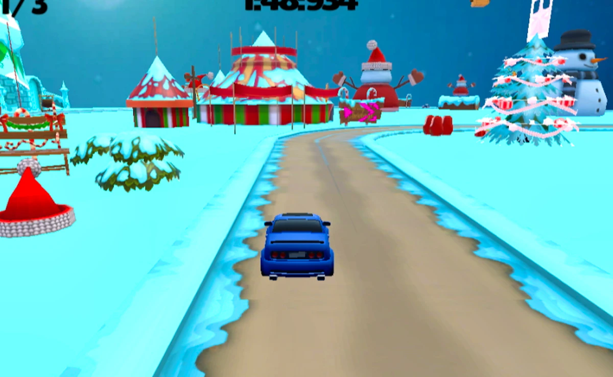 Santa Racer Game
