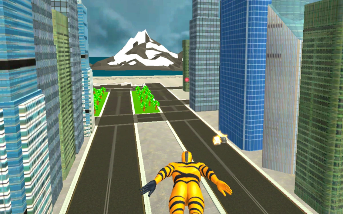 Flying Superhero Revenge Grand City Captain Preview