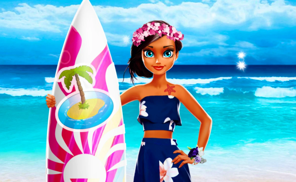 Tina Surfer Girl Game
